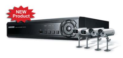 Samsung CCTV SHR-1041K 4 CH DVR Security System (New)